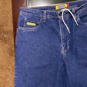 Empyre Dark Blue Jean Shorts for Men